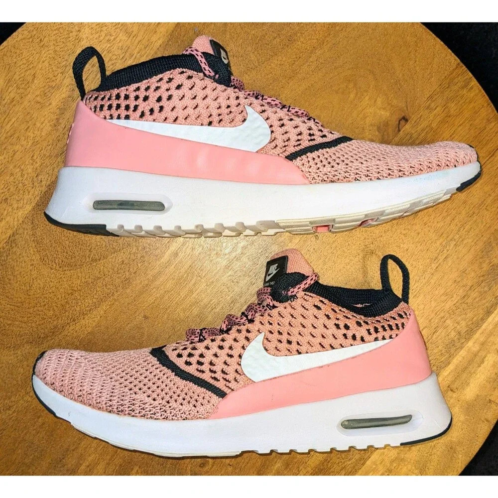 Nike Women's 9 Air Max Thea Ultra Flyknit  Sneakers Bright Mellon 881175-800